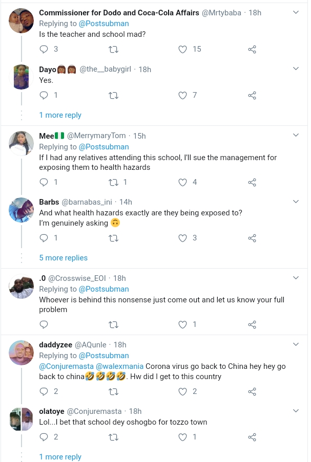 “Coronavirus, Go Back To China" - Says Nigerian School Children Protesting On The Streets [Video] 20