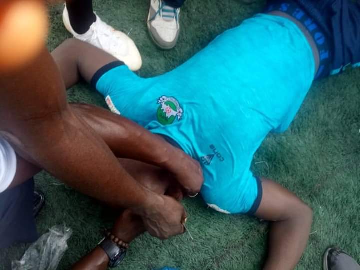 Nigerian Defender, Chineme Martins Slumps And Dies During Football Match In Katsina [Photos] 2