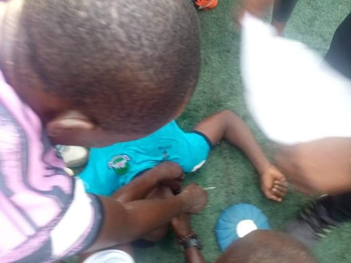 Nigerian Defender, Chineme Martins Slumps And Dies During Football Match In Katsina [Photos] 3