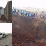Asteroid in Akure: Ondo State governor visits scene of Akure explosion, reveals what caused the explosion 3