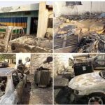 Coronavirus: Muslim Youths Burns Police Station In Katsina For Stopping Their Prayers [Photos] 2