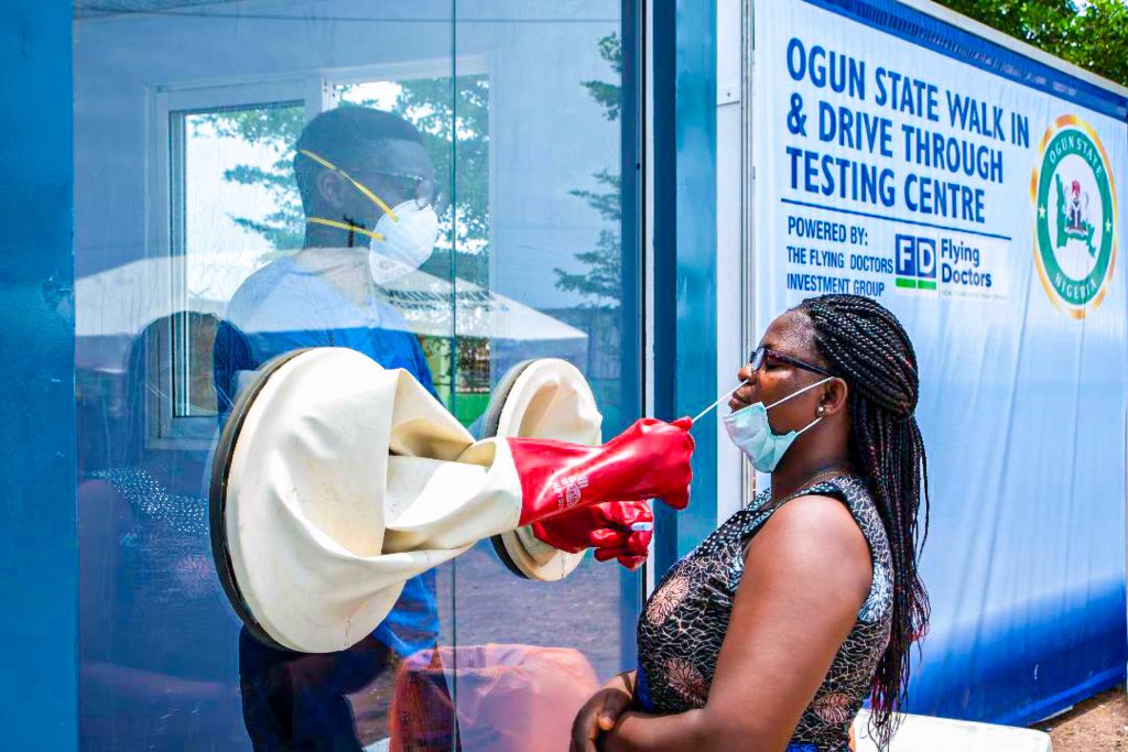 COVID-19: Ogun Government Launches Fully Equipped Walk In & Drive Through Testing Centre [Photos] 1