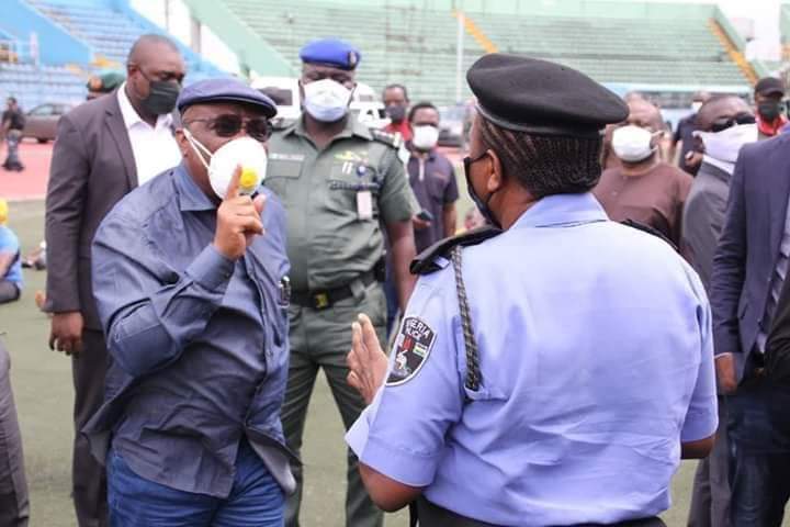 COVID-19: Gov Wike Personally Inspects Lockdown In Rivers, Arrests Over 200 Defaulters [Photos/Video] 2