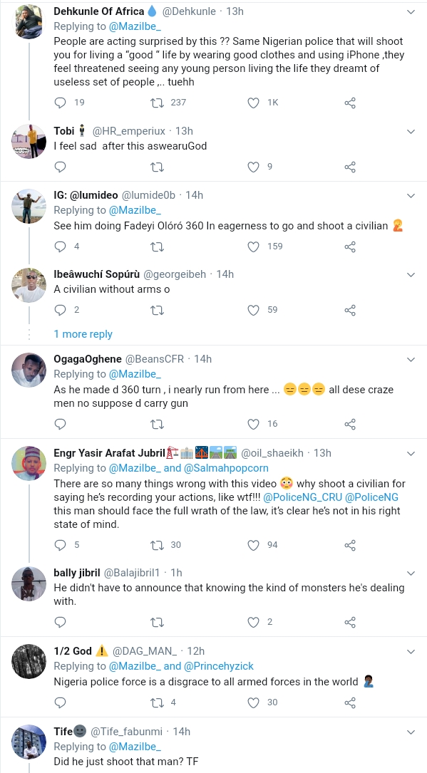 Nigerian Police Officer Shots Man For Speaking Up Against Assault On His Neighbour [Video] 21