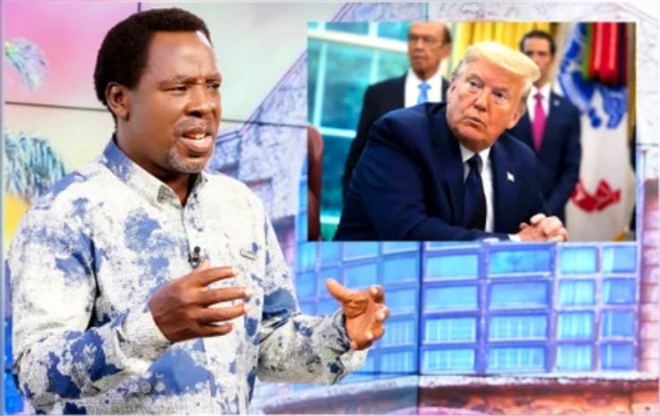 “More Trouble Is Coming End Of June” – Prophet T.B Joshua Warns US President, Donald Trump