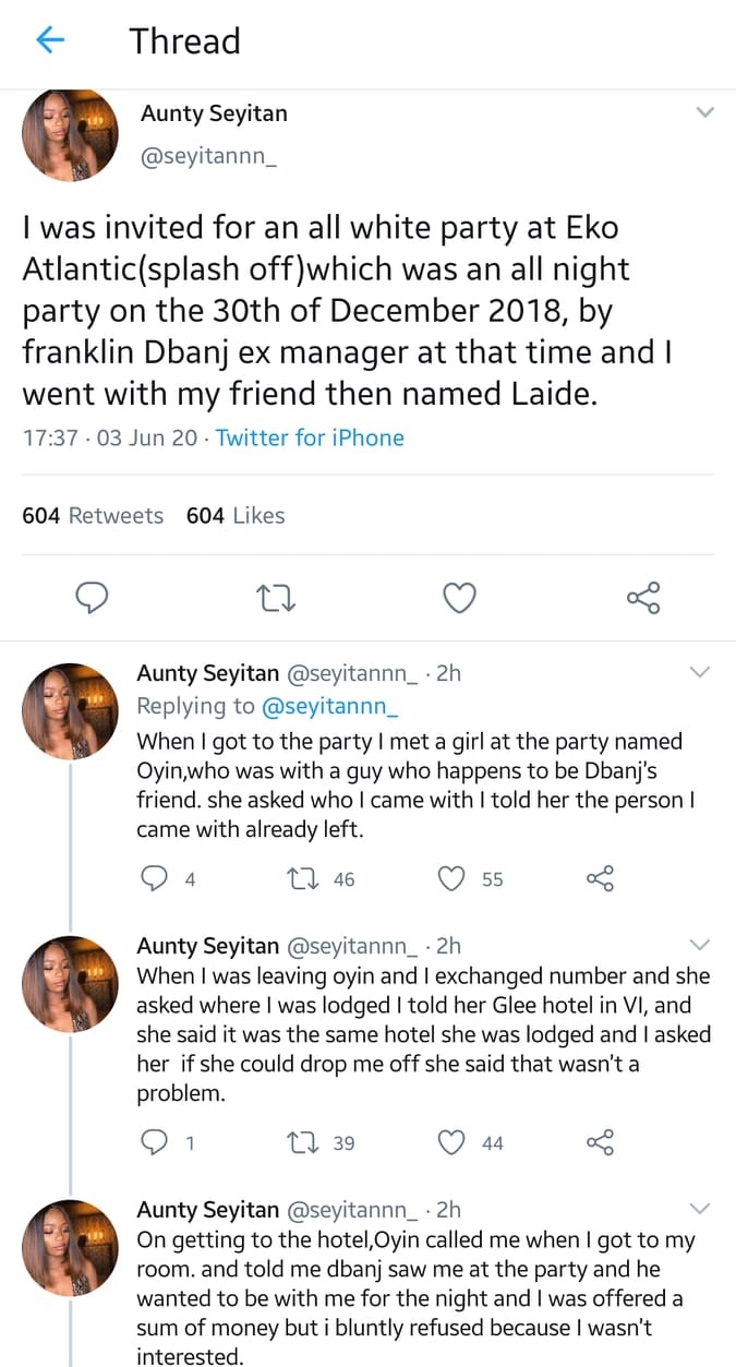 Nigerian Lady Accuses DBanj Of Rαping Her Two Years Ago After He Shared Anti-Rαpe Post On IG 22 Nigerian Lady Accuses DBanj Of Rαping Her Two Years Ago After He Shared Anti-Rαpe Post On IG 22
