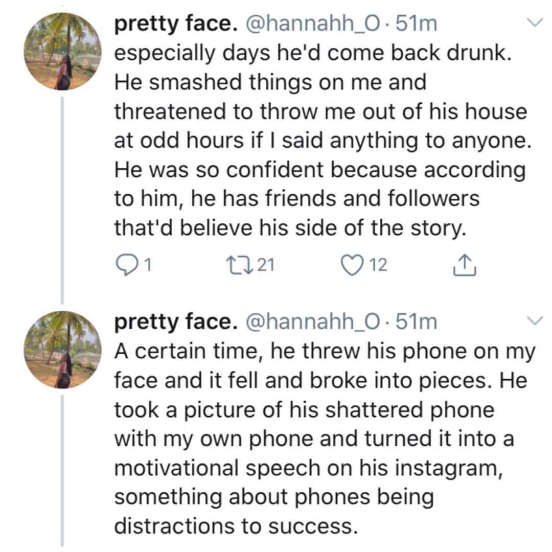 Comedian Victor Ebiye Accused Of Physical Abuse And Sexual Assault By His Ex-Girlfriend 15 Comedian Victor Ebiye Accused Of Physical Abuse And Sexual Assault By His Ex-Girlfriend 15