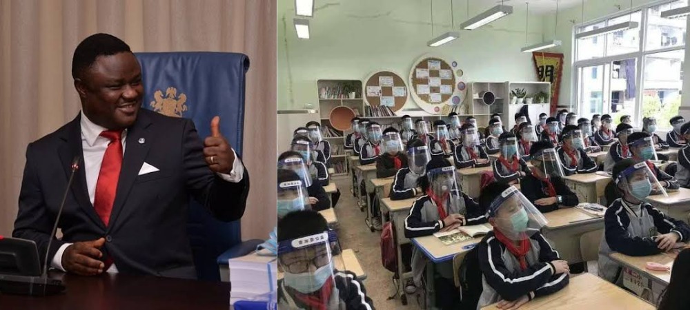 Cross River Govt To Reopen Schools On June 16, Says Students Will Wear Face Masks And Face Shields 7