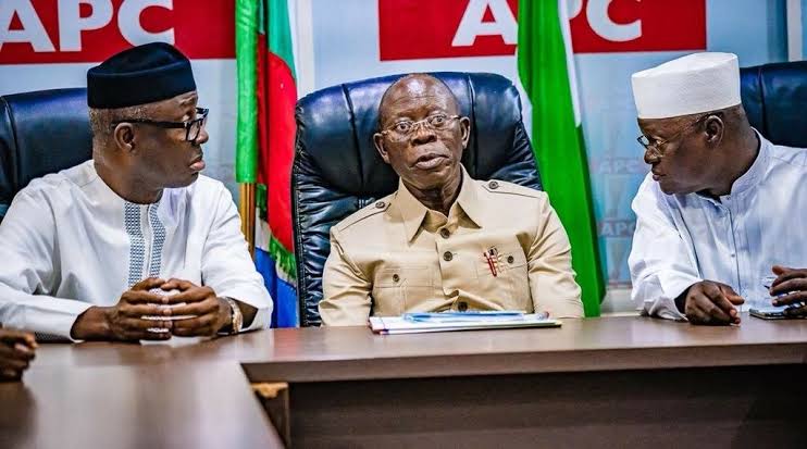 APC Crises: Oshiomhole's Faction Of NWC Turns Down NEC Meeting With Buhari And Victor Giadom 5