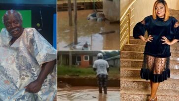 Funke Akindele Gifts Pa James A New Apartment After His House In Lagos Was Overrun With Flood 3