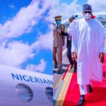 President Buhari Arrives Mali On Peace Mission Wearing Face Mask For The First Time [Photos/Video] 2