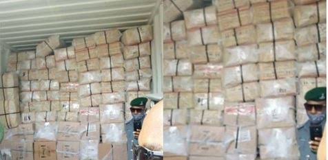 Police Intercept 40-Foot Container Filled With Drugs, Tramadol And Codeine In Lagos [Photos] 13