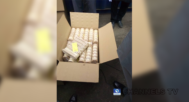 Police Intercept 40-Foot Container Filled With Drugs, Tramadol And Codeine In Lagos [Photos] 3