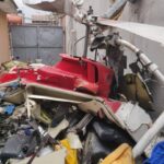 UPDATE: Photos from the scene of helicopter crash in Opebi Lagos 8