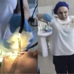 Shocking Moment Doctors pulled out a 4 feet snake from a woman's throat - Video 2
