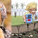 Aisha Buhari And Her Supporters Blast Daily Trust Over Cartoon On Daughter’s Lavish Wedding 3