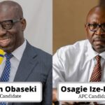 Edo Decide: Obaseki Leading Ize-Iyamu With 0ver 80,500 Votes From 16 Out Of 18 LGAs 3