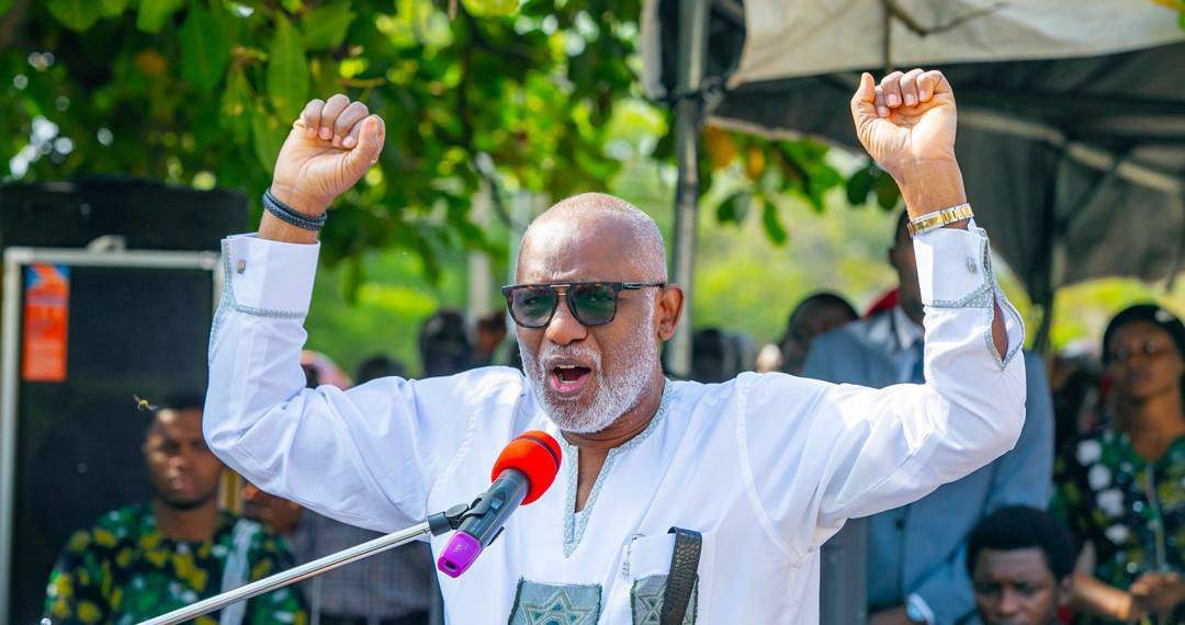 BREAKING: Rotimi Akeredolu Of APC Declared Winner Of Ondo Governorship Election