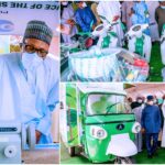 President Buhari Launches Motorcycle, Keke-Napep, Others For Youth Empowerment Scheme [Photos] 3