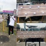 #EndSARS Protesters Setup Free Phone-Charging Spots At Lekki Toll Gate, Lagos [Video] 2