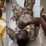 Nigerian Soldier Caught On Camera Acting Crazy After Taking Hard Drug 'Colorado' [Video] 2