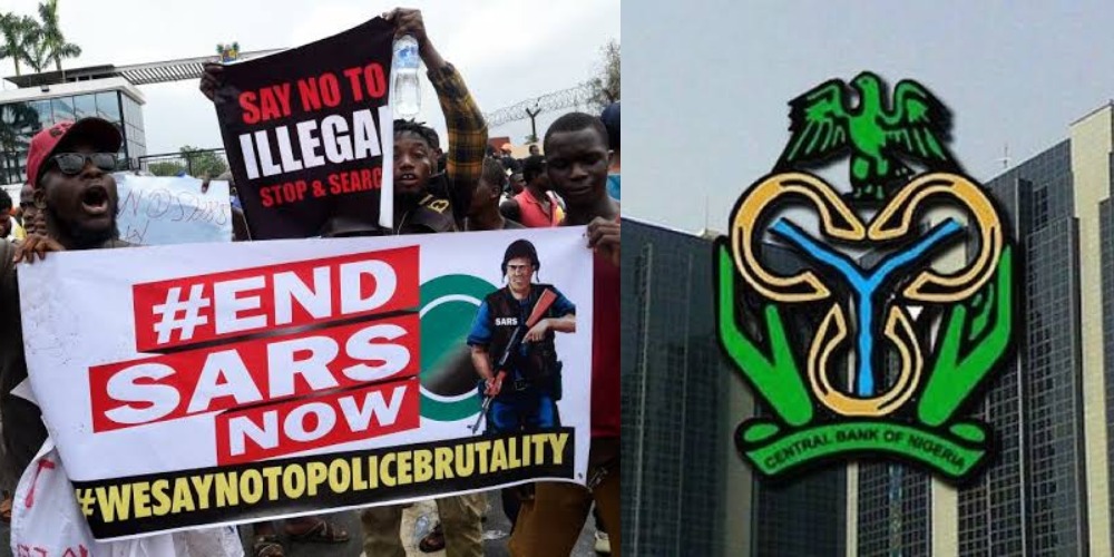 CBN Gets Court Order To Freeze Bank Accounts Of #EndSARS ‘Promoters’ Till January