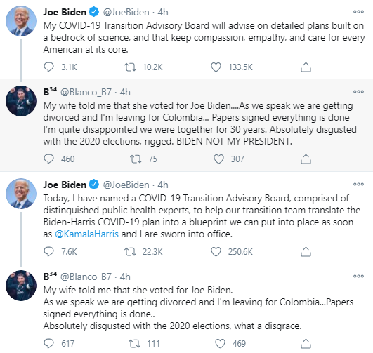 69-Year-Old Man Divorces His Wife Of 30 Years After Finding Out She Voted For Joe Biden 2