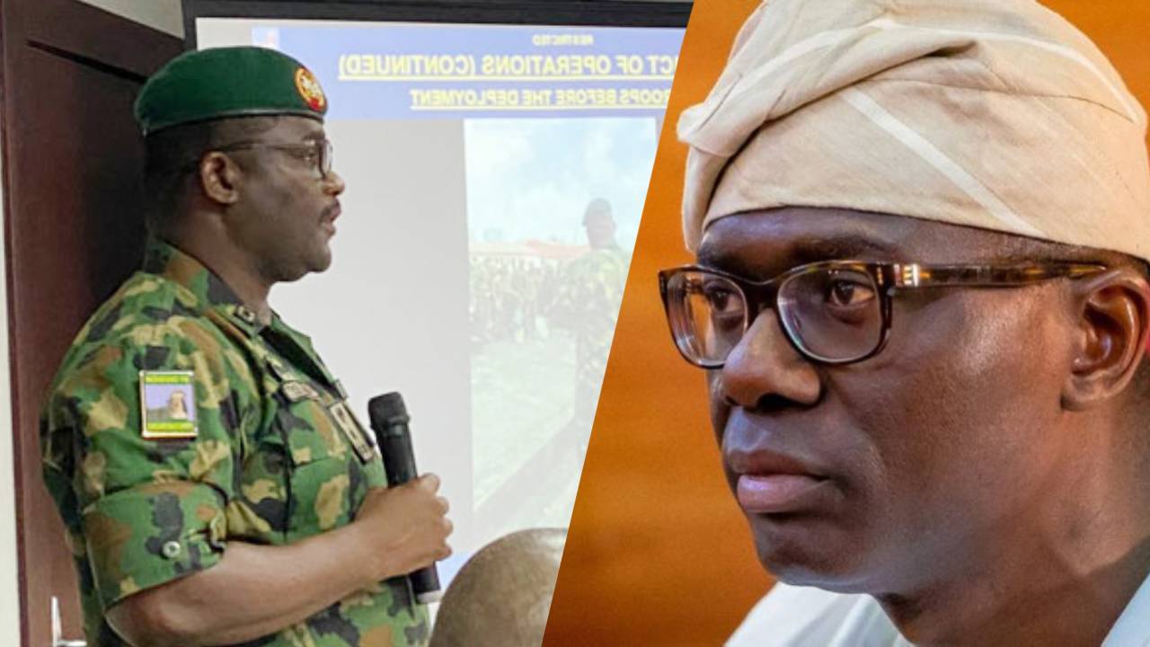 Lekki Shooting: Nigerian Army Says They're Unhappy That Sanwo-Olu Denied Inviting Them 5