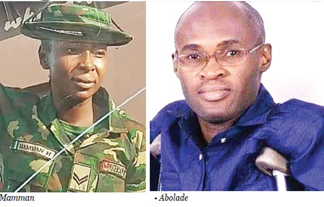 Female Soldier Assaults Disabled Man For Scolding Her Child Who Wanted To Cross Ibadan Expressway Alone 1