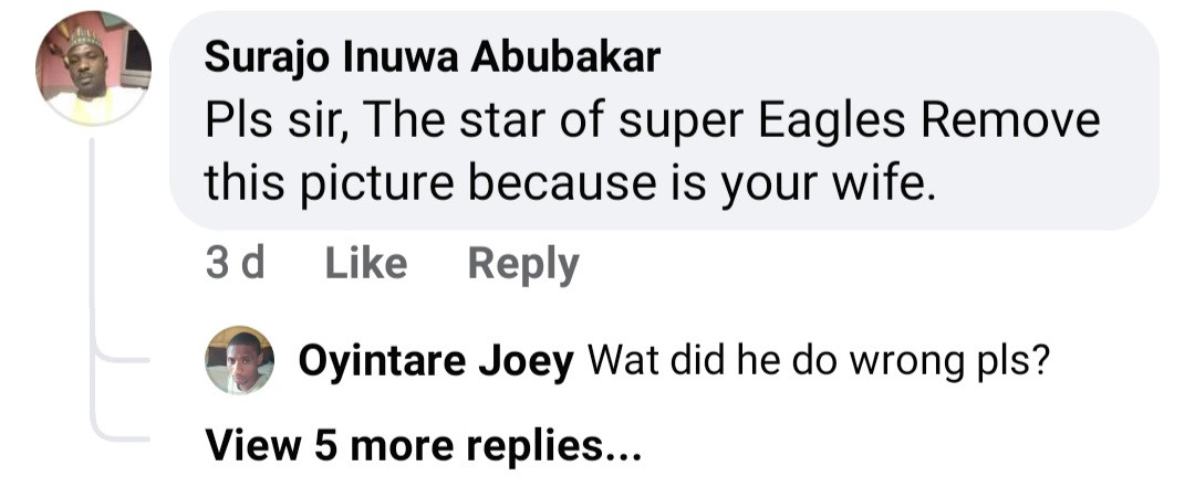 Footballer, Ahmed Musa Crticized By Muslims For Sharing Loved-Up Photo With His Wife 4