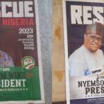 2023 Presidential Campaign Posters Of Nyesom Wike Spotted In Abuja [Photos] 3