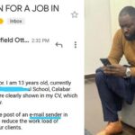 Nigerian Man Employs 13-Year-Old Niece To His Law Firm After She Begged Him For Money 2