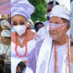 82-Year-Old Alaafin Of Oyo Steps Out With His 13th New Wife, Chioma Adeyemi [Photos/Video] 3