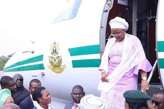 First Lady, Aisha Buhari Returns To Nigeria After Six Months In Dubai 4