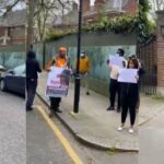 Medical Trip: Reno Omokri Leads Protest To "Harass President Buhari Out Of London" [Video] 3