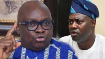 "Governor Seyi Makinde Looks Quiet But He's Very Deadly" - Ayodele Fayose Alledges [Video] 2