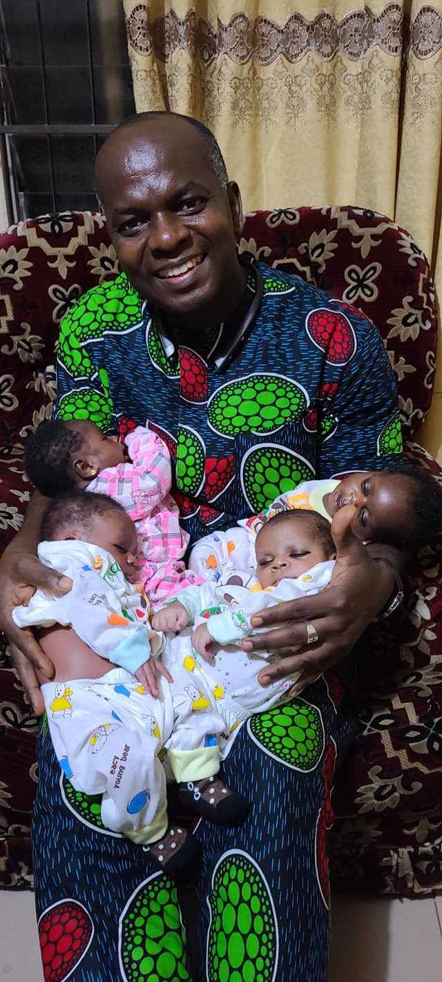 Anambra Couple Welcomes Quadruplets After 16 Years Marriage And Struggling For A Child 18