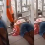 Woman Gets Trapped While Sneaking Into The House To Catch Her Cheating Boyfriend [Video] 3