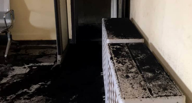 Federal High Court Set Ablaze By Unknown Gunmen In Ebonyi [Photos] 4