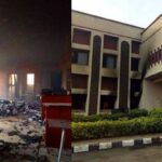Federal High Court Set Ablaze By Unknown Gunmen In Ebonyi [Photos] 2