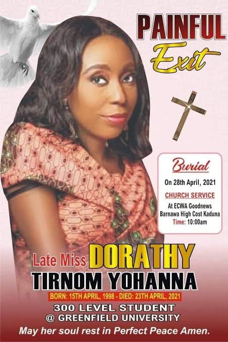 Slain Greenfield University Student, Dorothy Yohanna Buried Amid Tears In Kaduna [Photos] 18