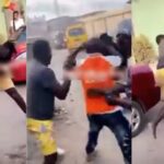Two MCs Caught On Camera Fighting Publicly Over Who Will Hype An Event In Lagos [Video] 2