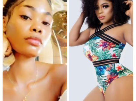 Ivorian Lady Oye Kyme Whom Bobrisky Took In After She Tattooed His Name On Her Body Accuses Him Of Assault. 4