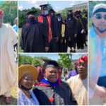 B-Red's Father, Senator Ademola Adeleke Bags Degree In American University [Photos/Video] 2