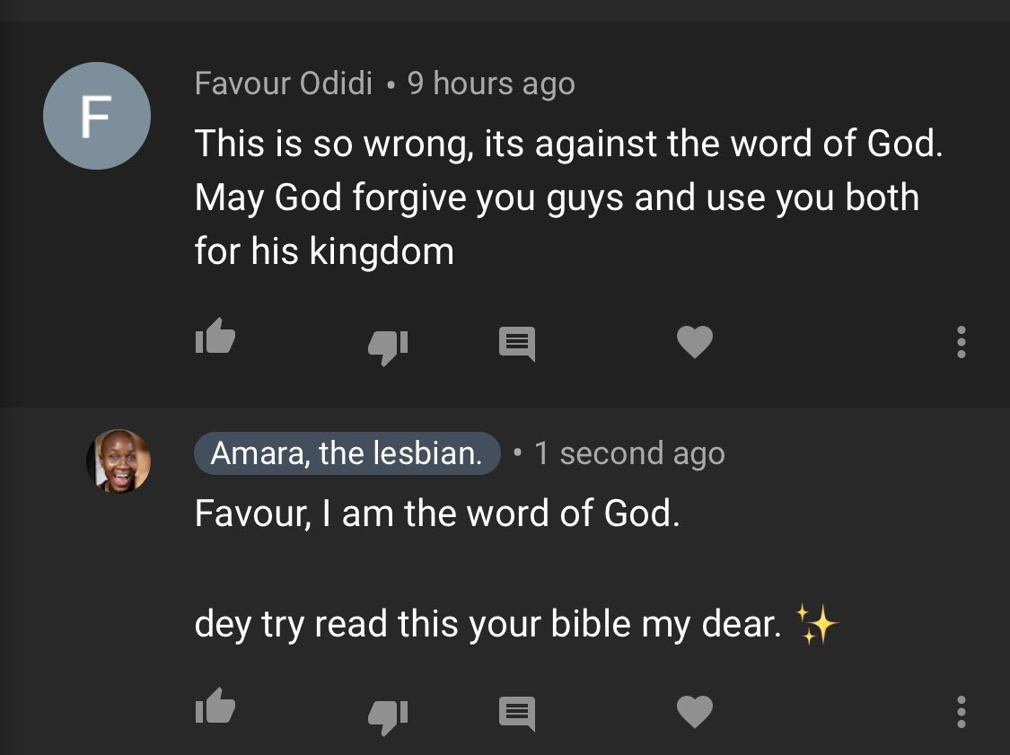 Nigerian Lesbian, Amara Attacks 'Demonic Christians' Who Are Praying & Shaming Her Sexuality 15