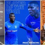 Nigerian Striker, Paul Onuachu Wins Best Player And Highest Goalscorer Awards In Belgium 2