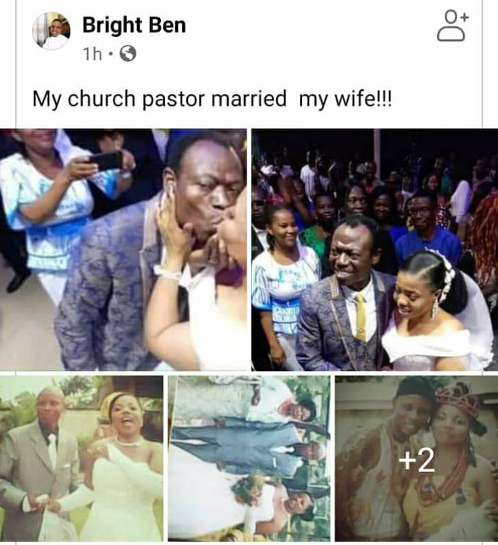 Nigerian Man Cries Out After Pastor Married His Wife On Instruction Of 'Holy Spirit' 2