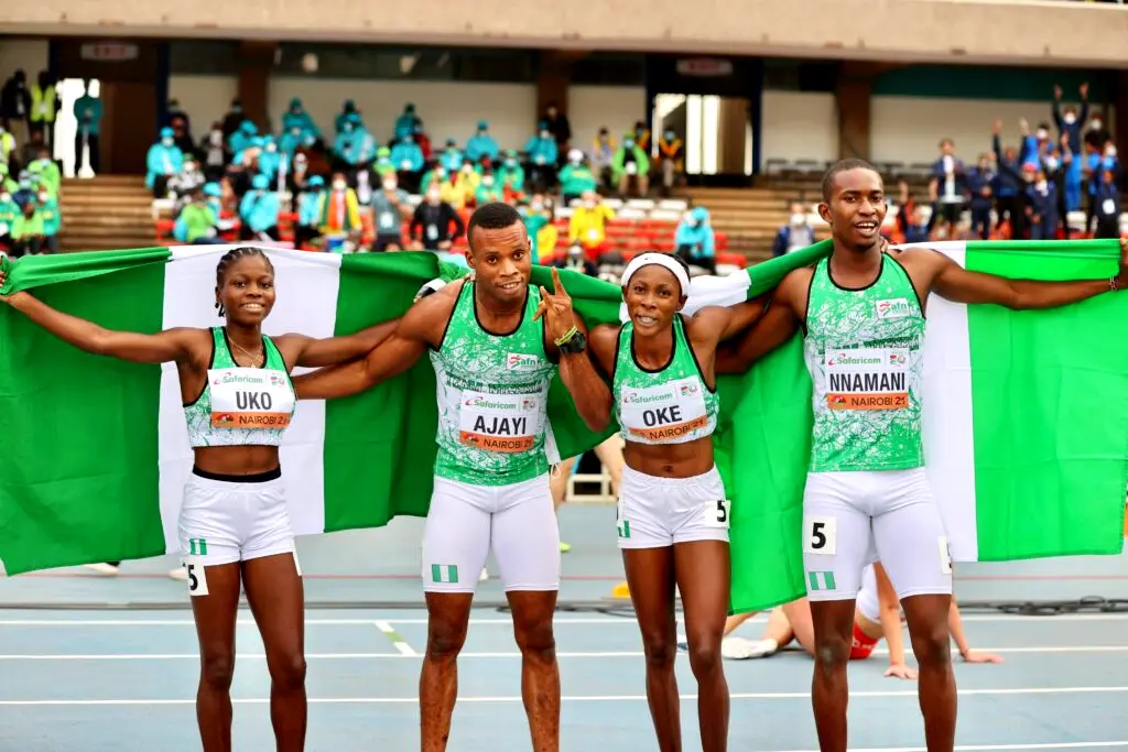 Nigeria Win 4x400m Mixed Relay Gold At World U-20 Athletics Championships [Video]