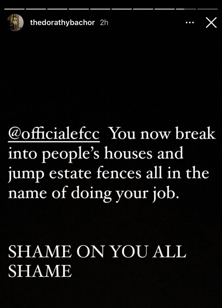 BBNaija Star, Dorathy Calls Out EFCC For Breaking Down Her Door, Raiding Her House 6