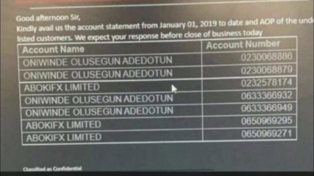 AbokiFX.com owner Olusegun Adedotun Oniwinde declared wanted by CBN for manipulating exchange rate 1